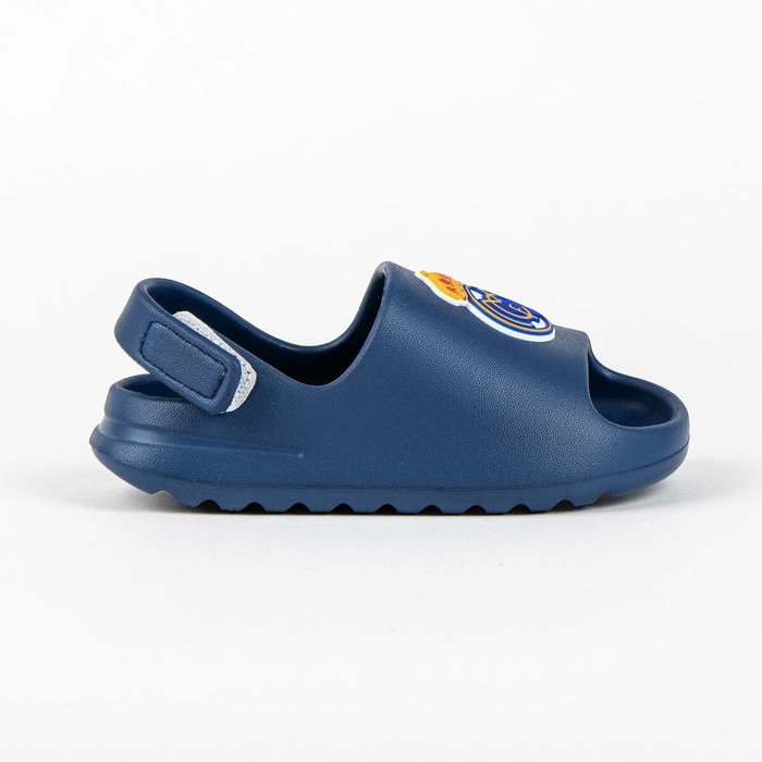 Real Madrid C.F. Tongs pour Enfants Bleu Taille 22