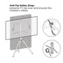 Support TV au sol Techly 105209 65" 32 kg