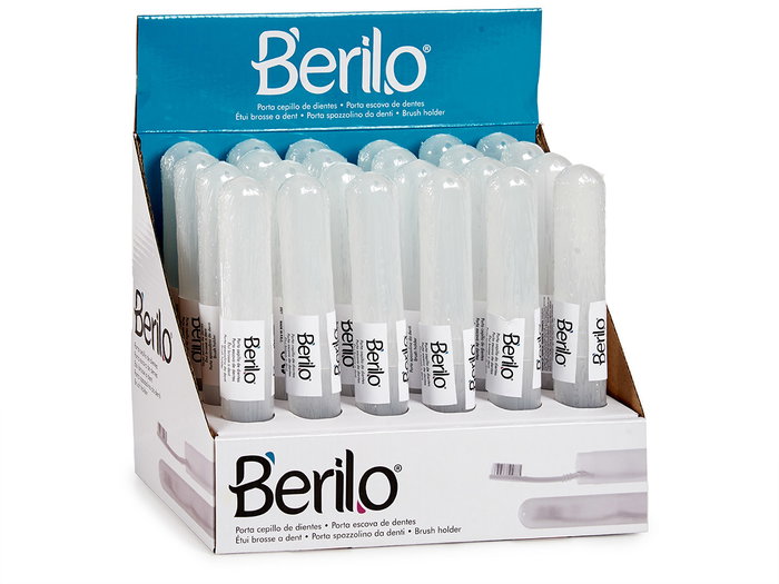 BERILO Porte-brosses à dents transparent BERILO Porte-brosses à dents transparent