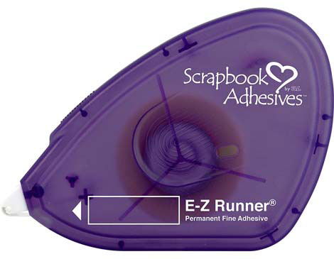 Scrapbook Adhesives by 3L Adhésif ligne droite applicateur usage unique 15m