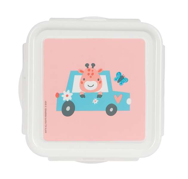 Safta Boîte à repas et goûter pour enfant préscolaire "Girafe", à partir de 3 ans Safta Boîte à repas et goûter pour enfant préscolaire "Girafe", à partir de 3 ans