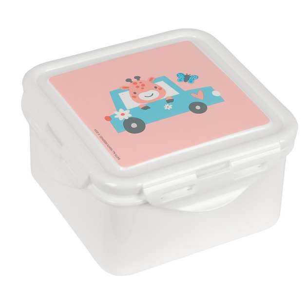 Safta Boîte à repas et goûter pour enfant préscolaire "Girafe", à partir de 3 ans Safta Boîte à repas et goûter pour enfant préscolaire "Girafe", à partir de 3 ans