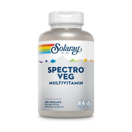 Solaray Spectro Veg Multivitamínico 180 Capsules Végétales