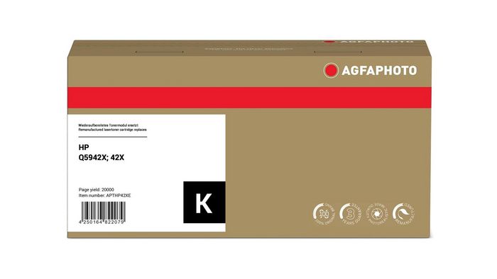 AgfaPhoto Toner Black Q5942X 42X AgfaPhoto Toner Black Q5942X 42X