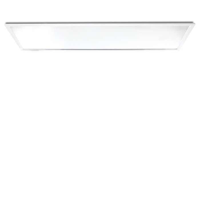 Panneau LED Superslim 120x30 cm 48W 4800Lm Blanc avec Télécommande
