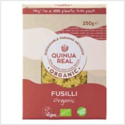 QUINUA REAL Fusilli de quinoa et riz BIO 250g
