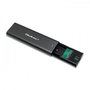 QOLTEC Boîtier pour disques M.2 en aluminium graphite USB 3.1 Gen 2