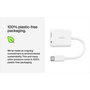 Belkin RockStar Adaptateur Audio et Charge USB-C 3,5 mm - Blanc - NPA004btWH
