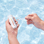 Bestway 58767 Tiges Réactives pour Piscine et Spa Système Salé - Test pH Chlore Alcalinité
