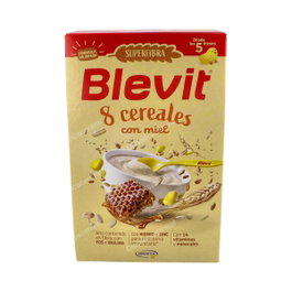 BLEVIT SUPER FIBRA 8 CEREALES Y MIEL 500 G