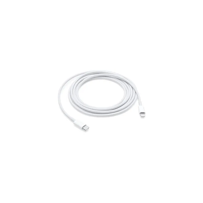 Apple Câble USB-C vers Lightning 2 m - Charge et synchronisation rapide pour iPhone, iPad - Câble de recharge Blanc Apple Câble USB-C vers Lightning 2 m - Charge et synchronisation rapide pour iPhone, iPad - Câble de recharge Blanc