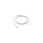 Apple Câble USB-C vers Lightning 2 m - Charge et synchronisation rapide pour iPhone, iPad - Câble de recharge Blanc