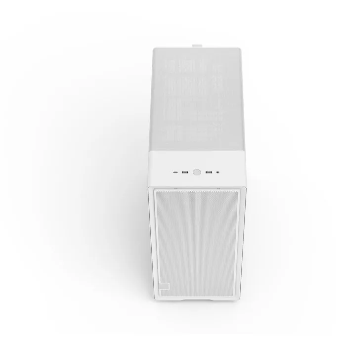 Fractal Design FD-C-EPO1A-03 Boîtier PC Epoch Blanc, ATX, Verre trempé teinté clair, Refroidissement avec 3 ventilateurs Momentum