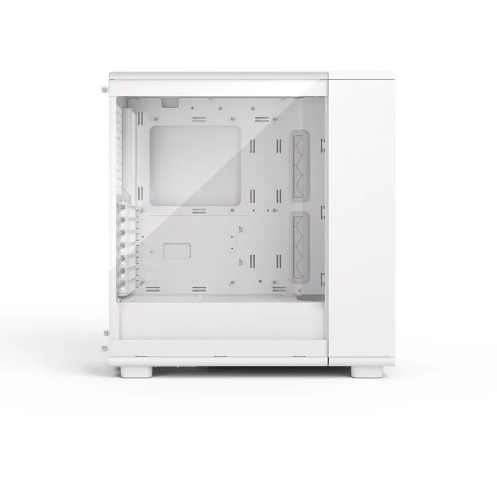 Fractal Design FD-C-EPO1A-03 Boîtier PC Epoch Blanc, ATX, Verre trempé teinté clair, Refroidissement avec 3 ventilateurs Momentum