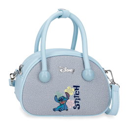 Disney Sac à dos denim Tiki Stitch, 19x13x8 cm, fabrication en PU