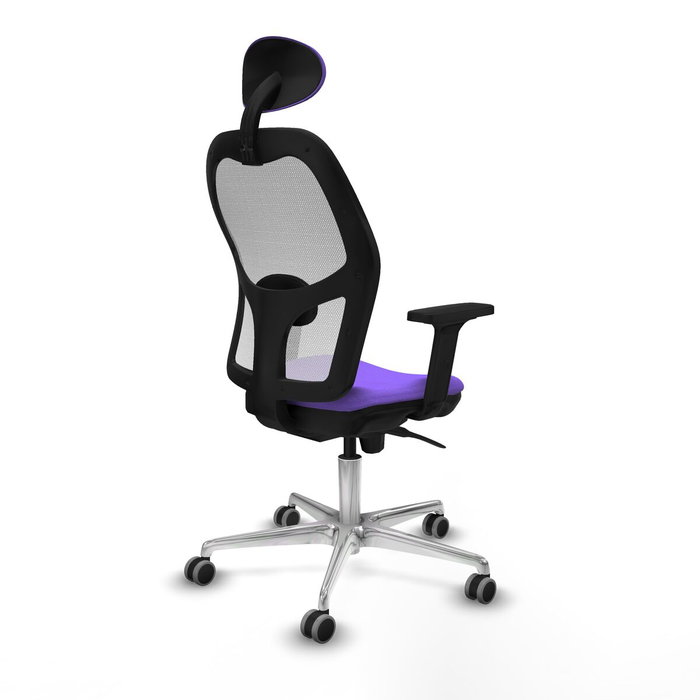 Piqueras y Crespo 2D086G1 Chaise de Bureau avec Appui-tête Lila