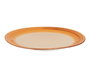Vessia Assiette Plate Grès Céramique Marron 27 cm (Set de 24)
