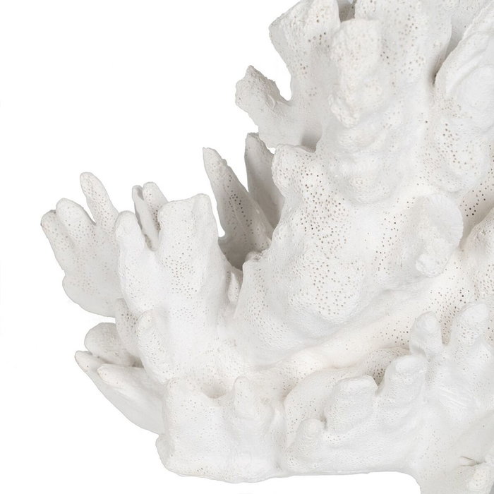 Figurine Décorative Blanc Corail 29 x 20 x 21 cm