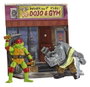 Playmates Ninja Turtles: Teenage Years Battle Pack figurines Raphael vs. Rocksteady 11 cm