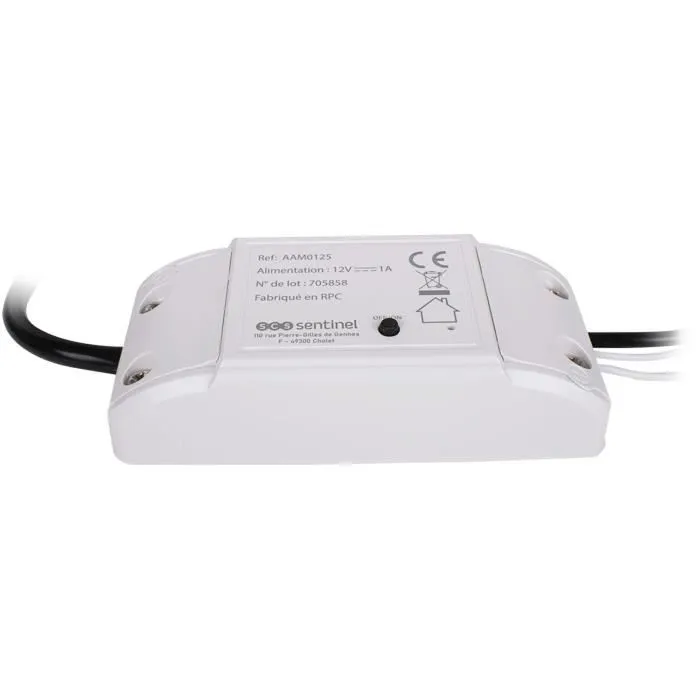 SCS SENTINEL WifiGate - Module récepteur connecté Wi-Fi 802.11b/g/n pour système de sécurité, 12V DC, 2412MHz-2472MHz/2402MHz-2480MHz