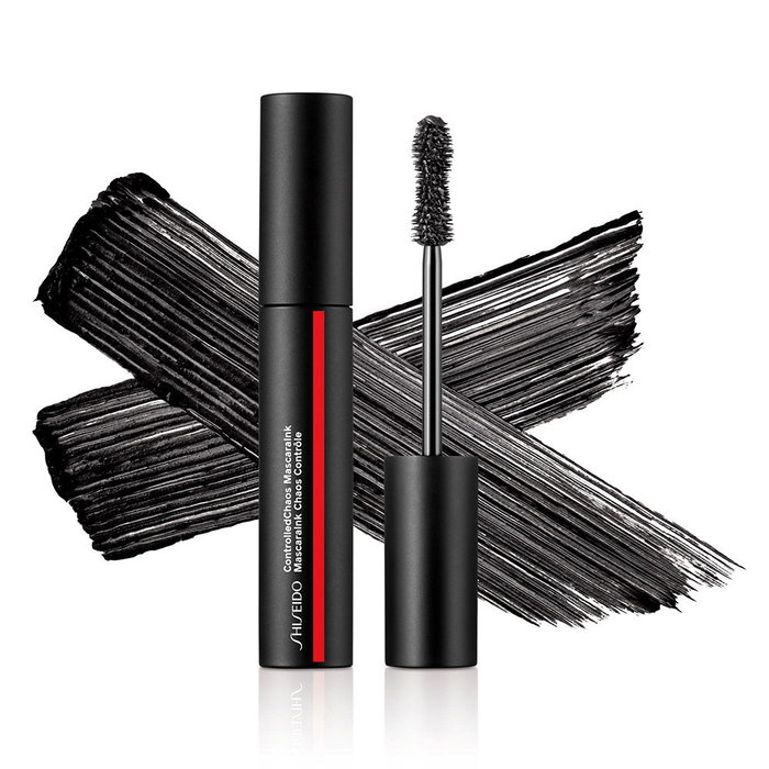 Shiseido Étui de Masque ControlledChaos 3 pièces - Mascara Volume Longueur 24h + Démaquillant + Masque Contour des Yeux