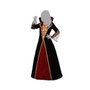 atosa Déguisement Vampiresse Niña avec Robe Longue