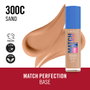 Rimmel London MATCH PERFECTION Fond de teint n° 300 Sable 30 ml