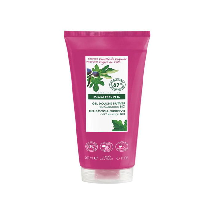 Klorane - Crème Douche à la Fleur de Figuier - Nettoie et Adoucit la Peau - Flacon de 200 ml Klorane - Crème Douche à la Fleur de Figuier - Nettoie et Adoucit la Peau - Flacon de 200 ml