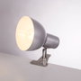 Pathein SKD-T1003 Lampe de Table Flexo Métal avec Pince pour Bureau, Design Moderne, Ampoule E27 Non Incluse, Noir