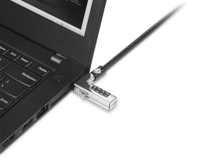 Lenovo NanoSaver Câble de Sécurité à Combinaison - Antivol pour Ordinateur Portable, Station d'Accueil, Écran - 1.8m, 4 Roues (10000 Combinaisons), Poussoir Lenovo NanoSaver Câble de Sécurité à Combinaison - Antivol pour Ordinateur Portable, Station d'Accueil, Écran - 1.8m, 4 Roues (10000 Combinaisons), Poussoir