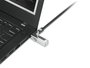 Lenovo NanoSaver Câble de Sécurité à Combinaison - Antivol pour Ordinateur Portable, Station d'Accueil, Écran - 1.8m, 4 Roues (10000 Combinaisons), Poussoir