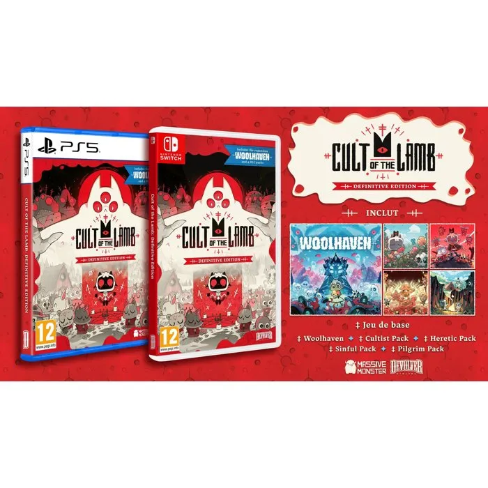 Just For Games Cult of the Lamb: Definitive Edition - Jeu PS5