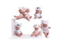 Antonio Juan Pitu Animalitos - Poupée animal 26 cm - Modèles assortis - Langues : espagnol, français, allemand, italien, etc.