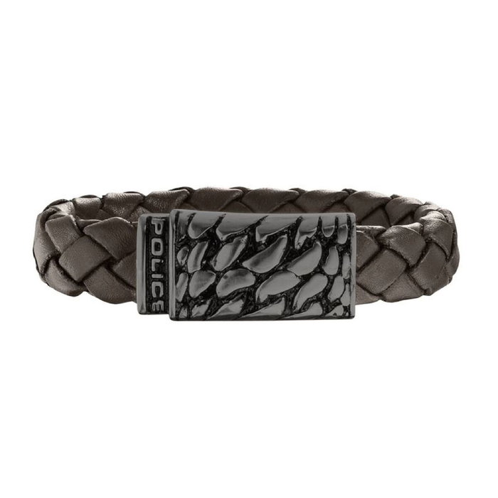 Police S14AHW03B Pulsera en Cuir Marron Police S14AHW03B Pulsera en Cuir Marron