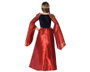 atosa Disfraz Reina Medieval Rojo Infantil