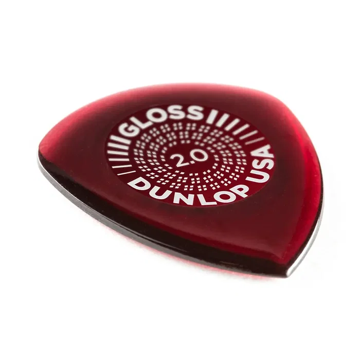 DUNLOP Pack de 12 médiators Flow Gloss - 2,00 mm DUNLOP Pack de 12 médiators Flow Gloss - 2,00 mm