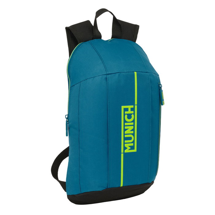 Sac à dos Munich Land Noir Vert 22 x 39 x 10 cm Sac à dos Munich Land Noir Vert 22 x 39 x 10 cm