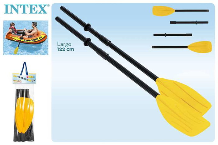 Intex Rame Française en Plastique 122 cm - Pour Adulte, Rame PVC ABS PP
