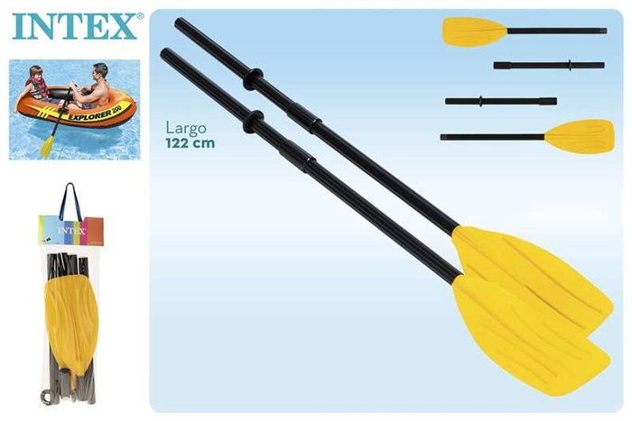 Intex Rame Française en Plastique 122 cm - Pour Adulte, Rame PVC ABS PP