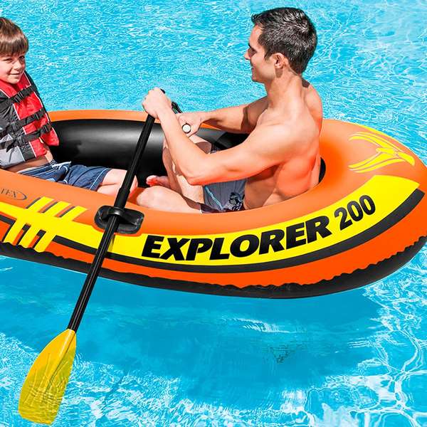 Intex Rame Française en Plastique 122 cm - Pour Adulte, Rame PVC ABS PP
