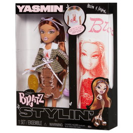 Bratz - Poupée Yasmin avec vêtements Stylin - 30 cm - MGA