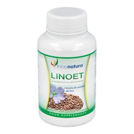 TRICONATURA Linoet 60 Perles Huile de Lin Omega-3 Complément Alimentaire 1000 mg par Perle
