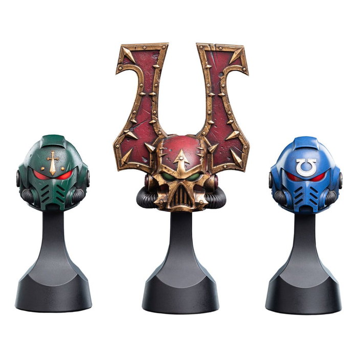 Warhammer 40,000 réplique 1/4 Dark Angels Helm 12 cm