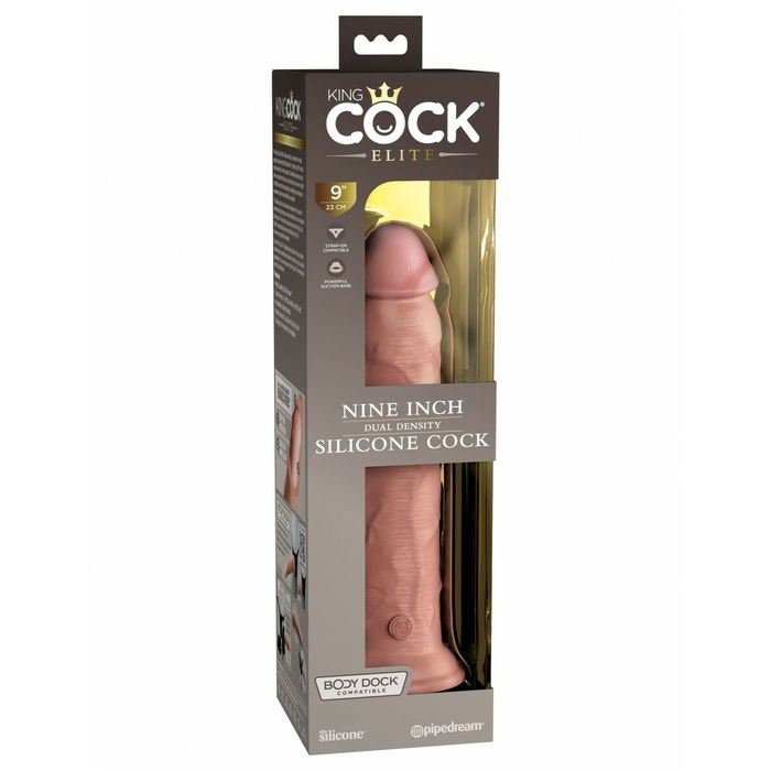 Gode réaliste Pipedream - King Cock Silicone Naturel