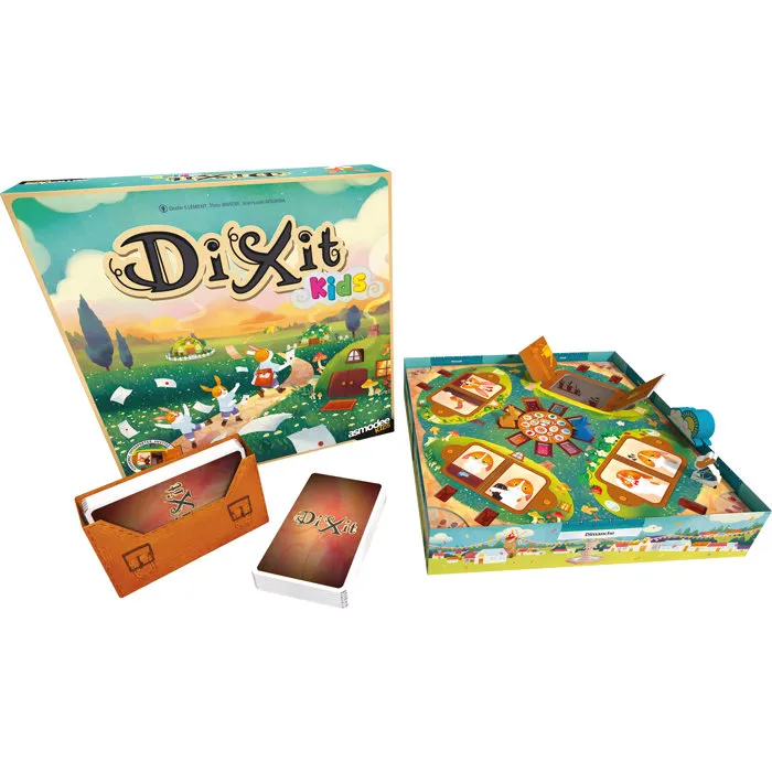 Libellud Dixit Kids - Jeu de société coopératif enfants avec 84 cartes illustrées - Association d'images et imagination pour famille et enfants à partir de 6 ans - Version française