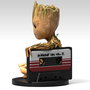 SEMIC STUDIO Figure Tirelire Baby Groot Cassette Gardiens de la Galaxie 2 Marvel - 17cm - PVC