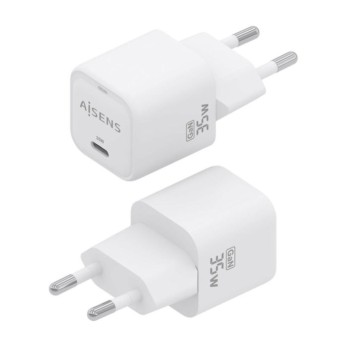 Chargeur mural Aisens ASCH-35W1P022-W Blanc Multicouleur 35 W