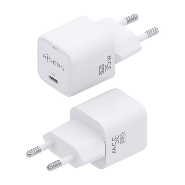 Chargeur mural Aisens ASCH-35W1P022-W Blanc Multicouleur 35 W