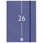 Agenda Finocam YEAR Bleu A4 21 x 29,7 cm 2026