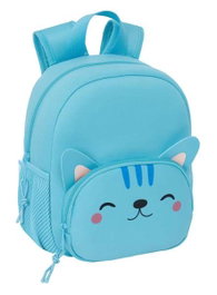 Safta Sac à dos enfant Gato Bleu clair